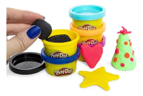 Play-doh Bolsa Minilatas 50 Pz Colores Mix