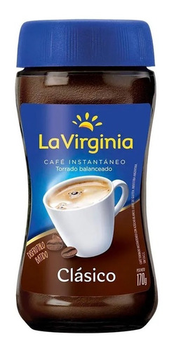 Cafe Instantaneo La Virginia Clasico X170g Sin Tacc