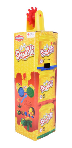 Juego De Masas En Pote X 3 Smooshi Herramientas Top Toys 