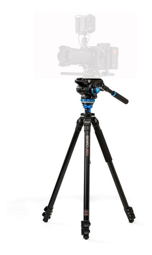 Imagen 5 de 10 de Tripode Benro Cabezal Video Fluido 1,86m Hasta 6kg A3573fs6