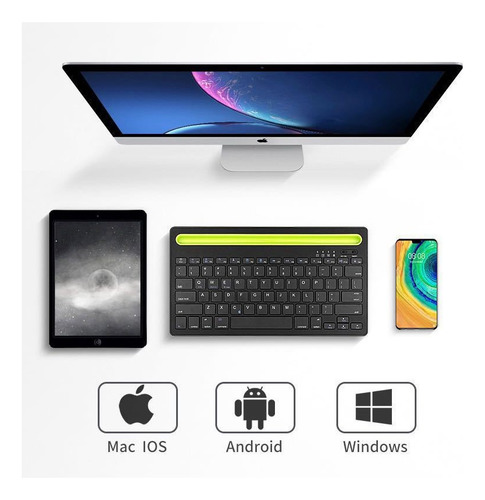 Extensor Monitor Doble Pantalla 14 Macbook+teclado Bluetooth