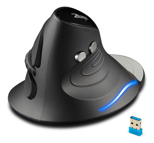 Zelotes Ratón Inalámbrico, Ratón Ergonómico Vertical De 2400