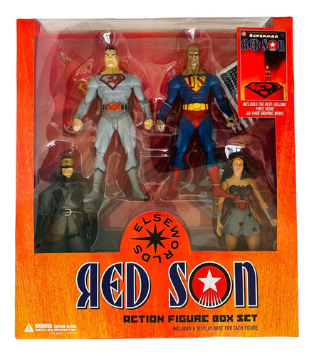 Dc Direct Elseworlds Superman Red Son Box Set Nuevo !!
