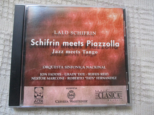 Lalo Schifrin - Schifrin Meets Piazzolla. Jazz Meets Tango