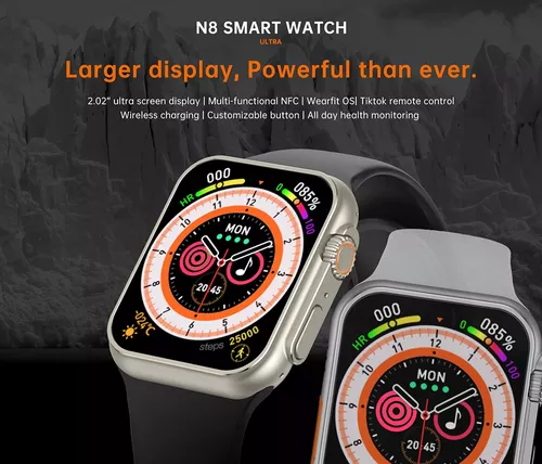 Relógio Inteligente Smart Watch N8 Max Android Ios