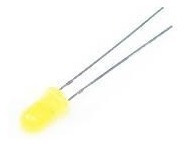 Imagen 2 de 5 de Bolsa Led Amarillo Ultrabrillante Con 84 Piezas