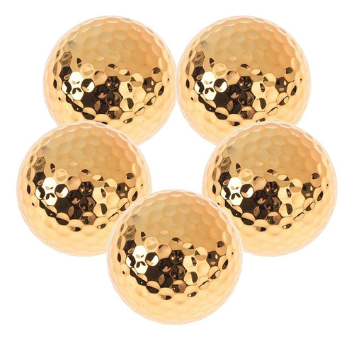 Pelotas Llamativas Para Minigolf, Mxgod-005, 5 Pzas, 4cm Ø,