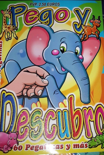 Imagen 1 de 7 de Souvenirs Cumpleaños Sorpresitas Libro De Cuento Y Pegotines