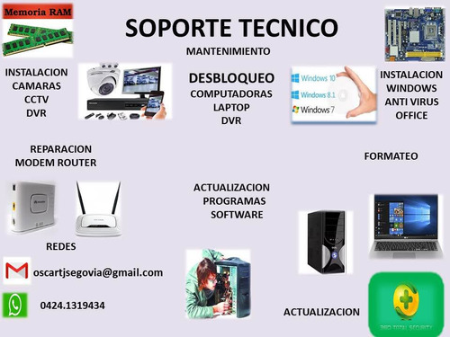 Servicio Técnico Cctv Pc Laptop 