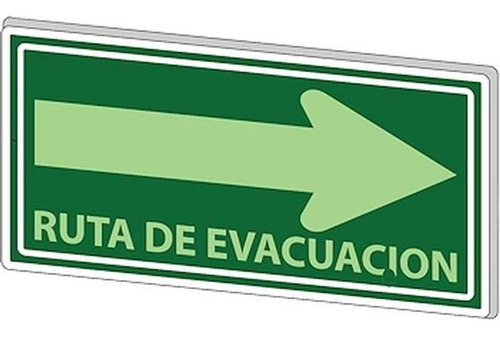 Letrero Para Bodegas, Mxsda-005, 30x20 Cm, De Evacuación, R