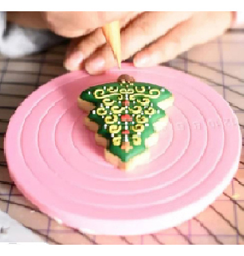 Aleissi Base Giratoria Mini Decorar Pastel Galletas Fondant 14 Cm