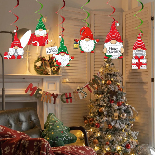 Z Colgante Navideño Espiral Decoración Navideña 2023