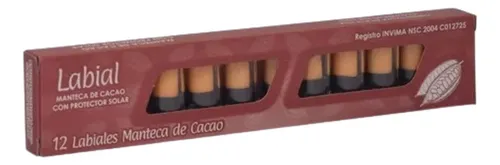 Manteca De Cacao Labial X 144