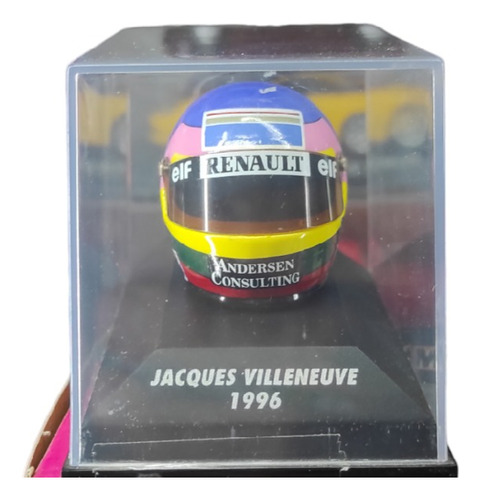 Casco Escala 1/8 Jacques Villeneuve - Minichamps