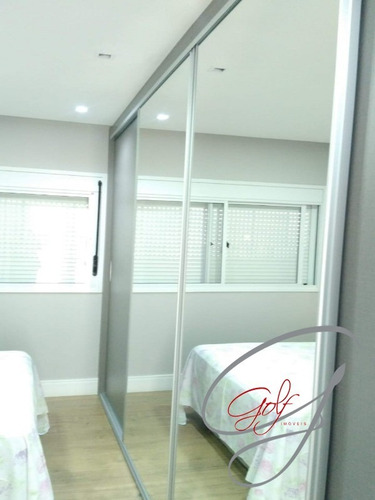Imagem 17 de 19 de Residencial Mantiqueira Jardins Do Brasil Belíssimo Apartamento, Andar Alto!! Apto 83 M³ Dois Dormitórios , Uma Suite,. - Ap00821 - 69302798