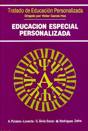 Libro Educación Especial Personalizada De Víctor García Hoz