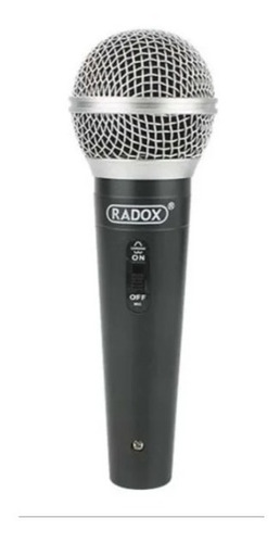 Microfono Alambrico Unidireccional Radox 