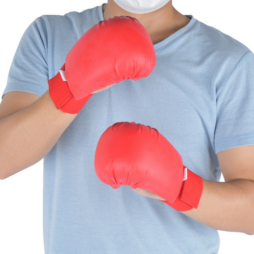 Un Par De Guantes De Boxeo Karate Hand Protector Con