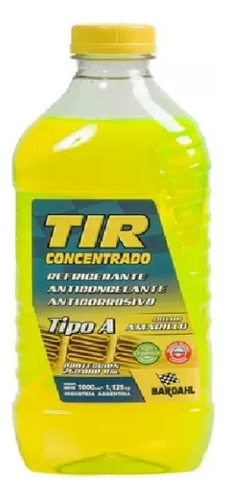 Tir De Bardahl - Refrigerante Concentrado Amarillo X 1lt.