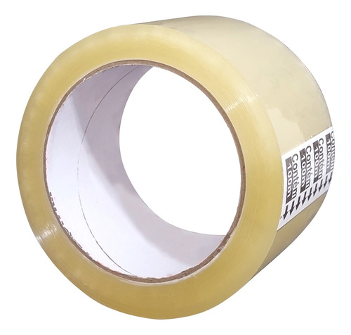 Kit 52 Fita Durex Para Embalar Caixas 45mm X 100m Cor Transparente Liso