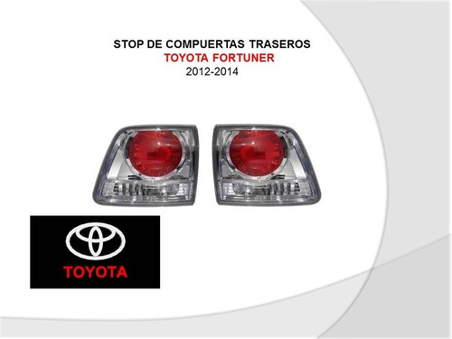 Stop Compuerta Izquierdo Fortuner 2012-2014