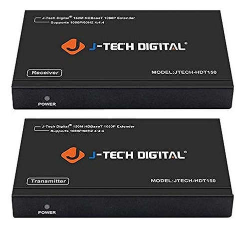 Jtech Digital Hdmi Extensor Sobre Tcpip Ethernetover Solo Ca