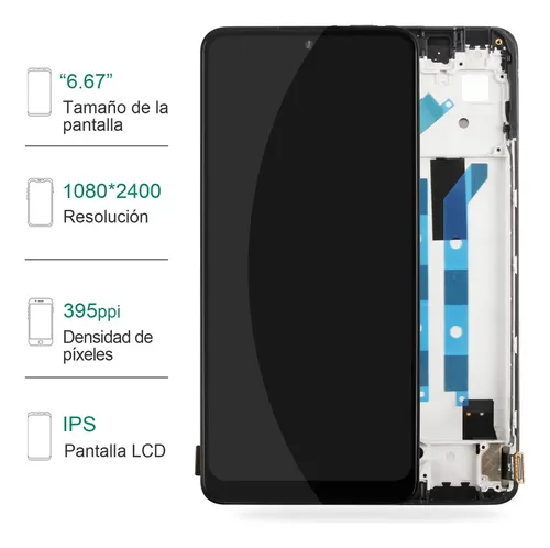 Gadget Troops Kit De Pantalla LCD Incell Para Xiaomi POCO X4 PRO 5G (2201116PG), Con Marco, Herramientas Y Protector Templado, Fácil Instalación Y Calidad Probada