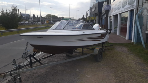 Lancha Impecable Con Suzuki 65 Y Trailer