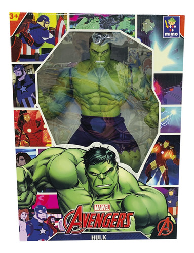 Muñeco Hulk Avengers Mimo 55cm - Ditoys 00516