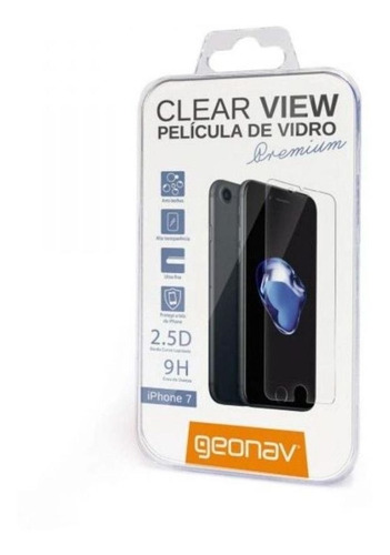 Pelicula De Vidro Transparente Premium Para iPhone 7/8