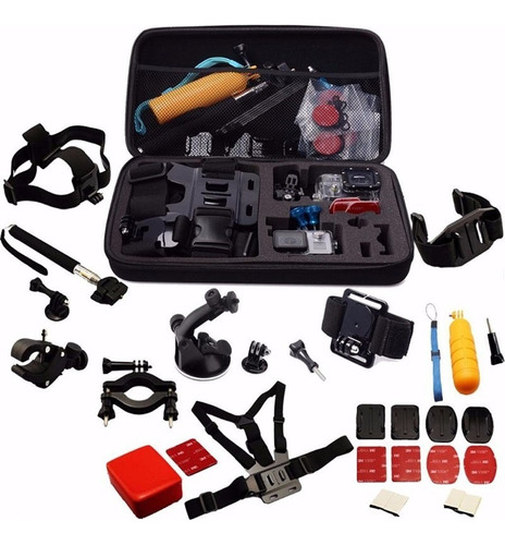 Kit De Acessorios Grande - Gopro Sjcam Xiaomi Eken