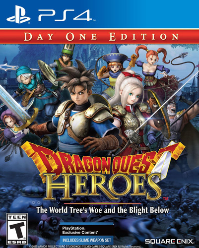 Dragon Quest Heroes: La Aflicción Del Árbol Del Mundo Y El A