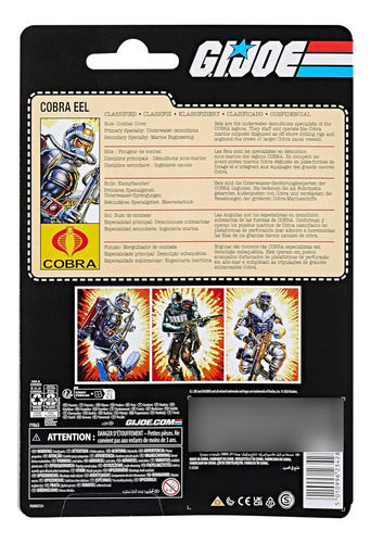 Cobra Figura De Acción De 15 Cm Con Accesorios Y Tarjeta