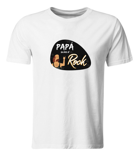 Playeras Día Del Padre Pp9. Frase Anime Mejor Papa Rock