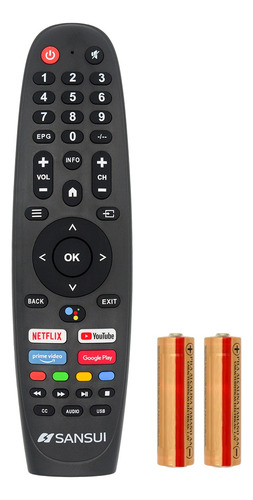 Control Remoto Sansui Para Pantallas Android 4k