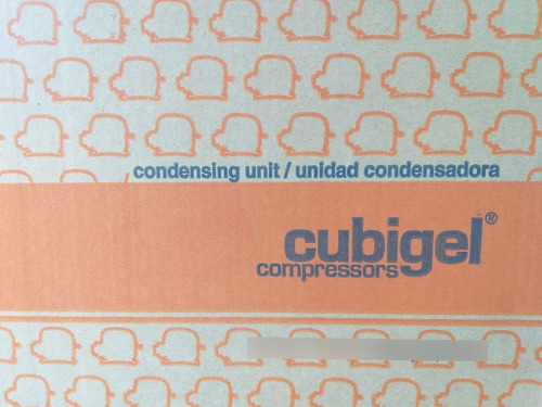 Imagen 5 de 5 de Unidad Condensadora 1.5 Hp Cubigel 220v R404 Media/baja