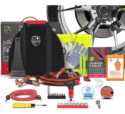 Swiss Safe Kit Emergencia 2 1 Primero Auxilio Carcasa Rigida