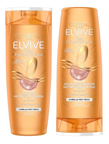 Shampoo Y Acondicionador Elvive Oleo Nutricion Intensa