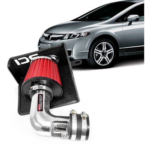 Imagem 1 de 5 de Kit Intake Short Ram New Civic 1.8 16v 2007 2008 2009 10 11