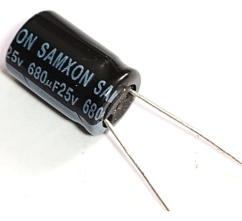 50x Capacitor Eletrolítico 680uf X 25v 105° 50 Peças