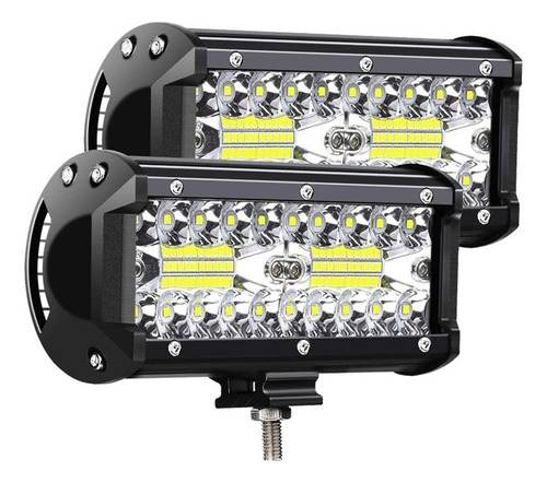 Kit Faros Barra Led 120w 12v-24v 16cm 2 Pzas