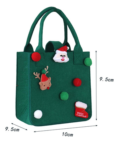 3 Bolsas De Navidad Bolsa De Regalo De Navidad Bolsa Verde S