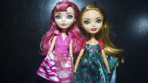 Lote De Bonecas Ever After High Cupido Ashlynn Ella