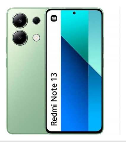 Xiaomi Red Mi Note 13 Verde 256gb Nuevo At&t Con Funda De Regalo