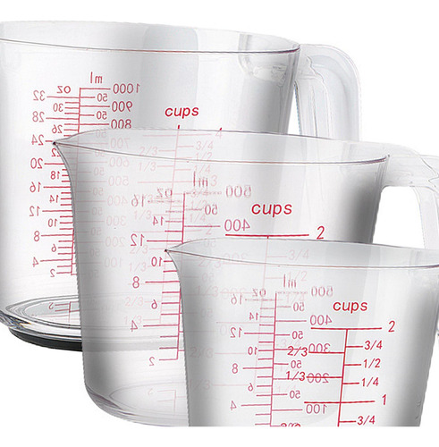 Juego De Tazas Medidoras Con Báscula Y Mango, Jarra