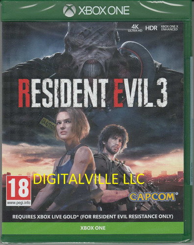 Resident Evil 3 Xbox One Microsoft