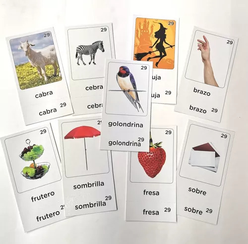 Flash Cards Método Montessori Línea Educativa