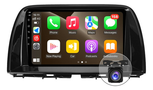 Estéreo 4+32g Para Mazda Cx-5 2015-17 Android Carplay