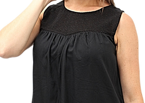 Imagen 2 de 6 de Blusa Mujer Broderie Verano Talle Grande Importada