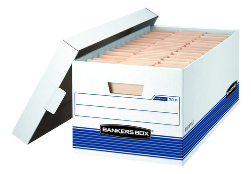 Bankers Box Stor/file - Cajas De Almacenamiento De Tamao Med